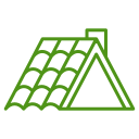 Siding and Roofing Components Icon